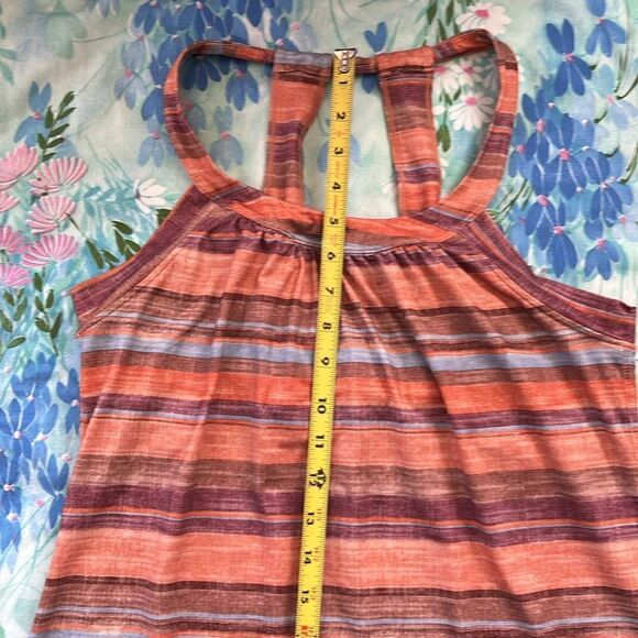 Prana Cantine Terra Soleil Striped Dress - M - Picture 12 of 14
